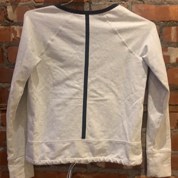 Athleta Sentry Tie Sweatshirt with Black Trim - XXS - Picture 4 of 5